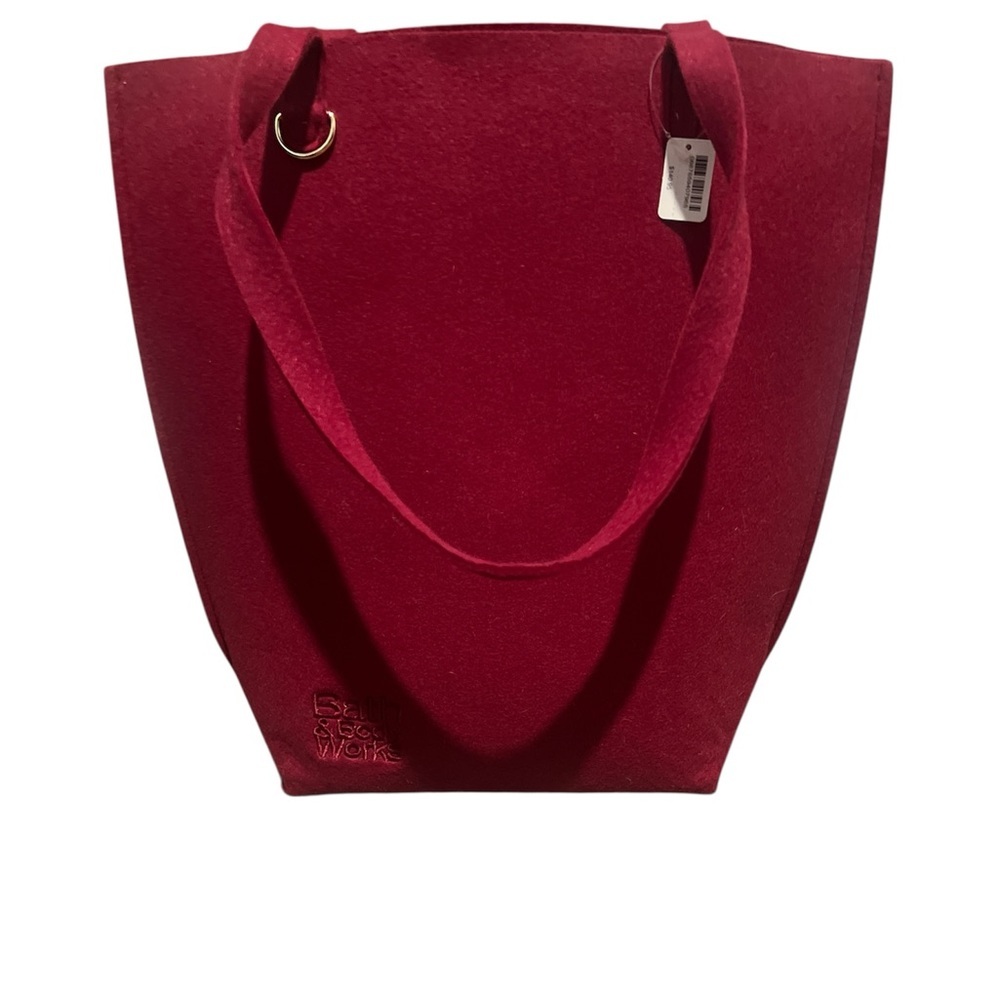 Bath & Body Works Deep Red Tote Bag